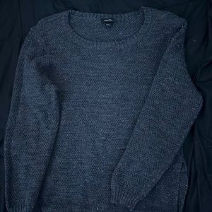 Dark Gray Knit Sweater